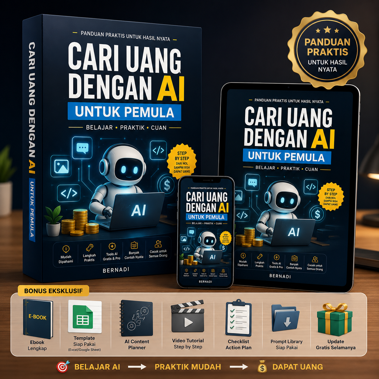 CARI UANG DENGAN AI UNTUK PEMULA