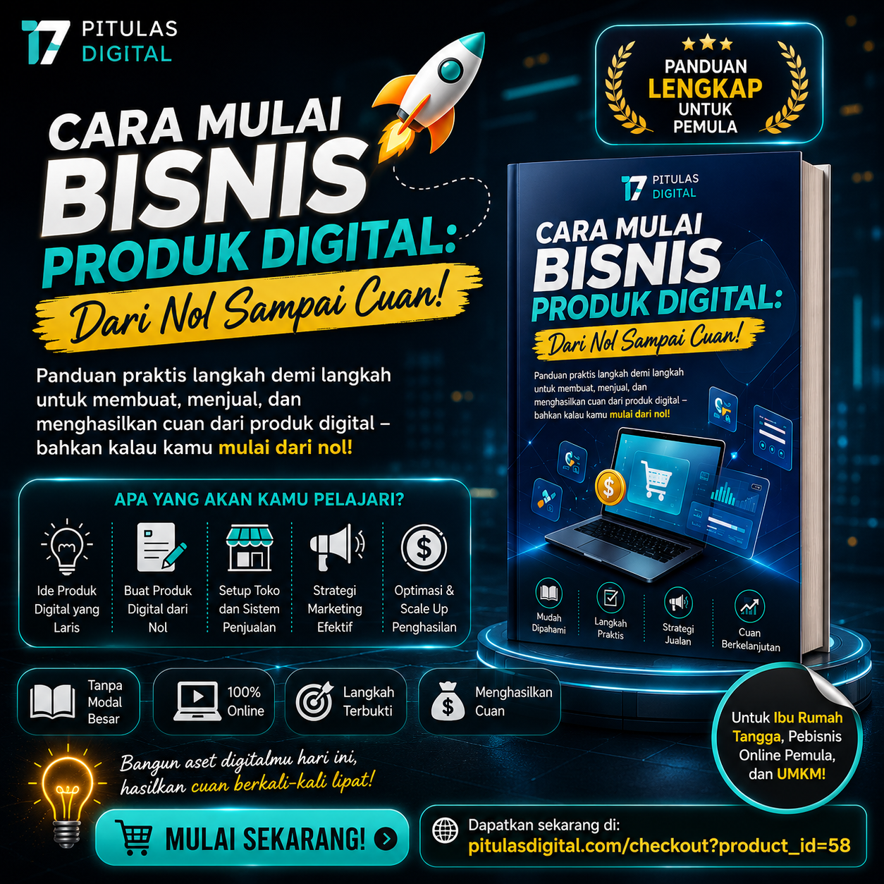 Cara Mulai Bisnis Produk Digital: Dari Nol Sampai Cuan!